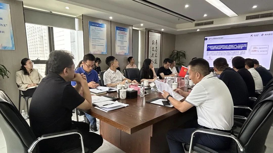 省必赢亚洲集团向导赴易利数科召开谋划督导调研会
